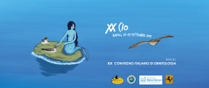 Banner XX CIO Napoli - 20° Convegno Italiano di Ornitologia